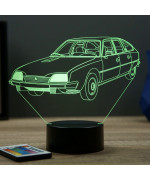Lampe illusion 3D Citroën CX Pallas 1976