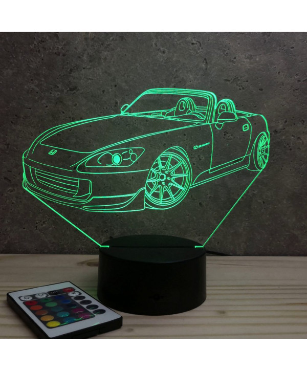 Lampe illusion 3D Honda S2000