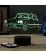 Lampe illusion 3D Citroën DS23 1974