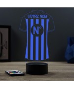 Lampe illusion 3D Sport Maillot de Foot