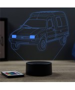 Lampe illusion représentant le citroën C15