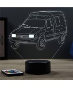 Lampe illusion représentant le citroën C15