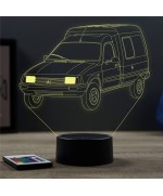 Lampe illusion représentant le citroën C15