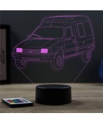 Lampe illusion représentant le citroën C15