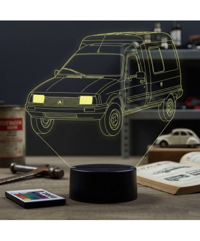 Lampe illusion représentant le citroën C15